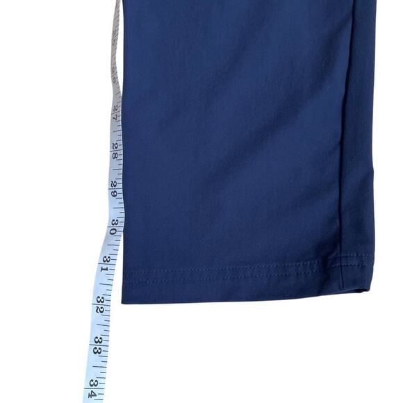 01.ALGO 30x34 Tech Commuter Performance Pants Navy Zippered Pocket Lightweight - Picture 13 of 16